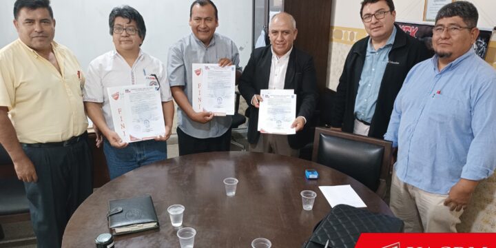 Firma de convenio con ypfb logistica