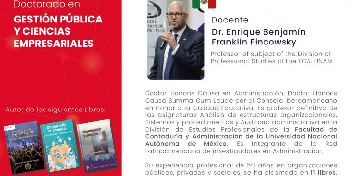 Docente Dr. Enrique Benjamín Franklin Fincowsky